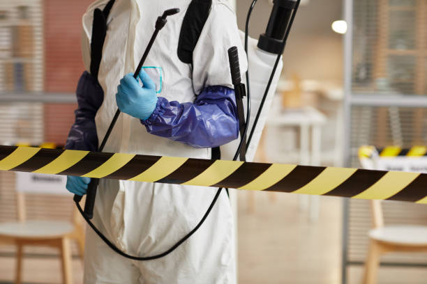 Professional Biohazard technician working in Bitely, MI